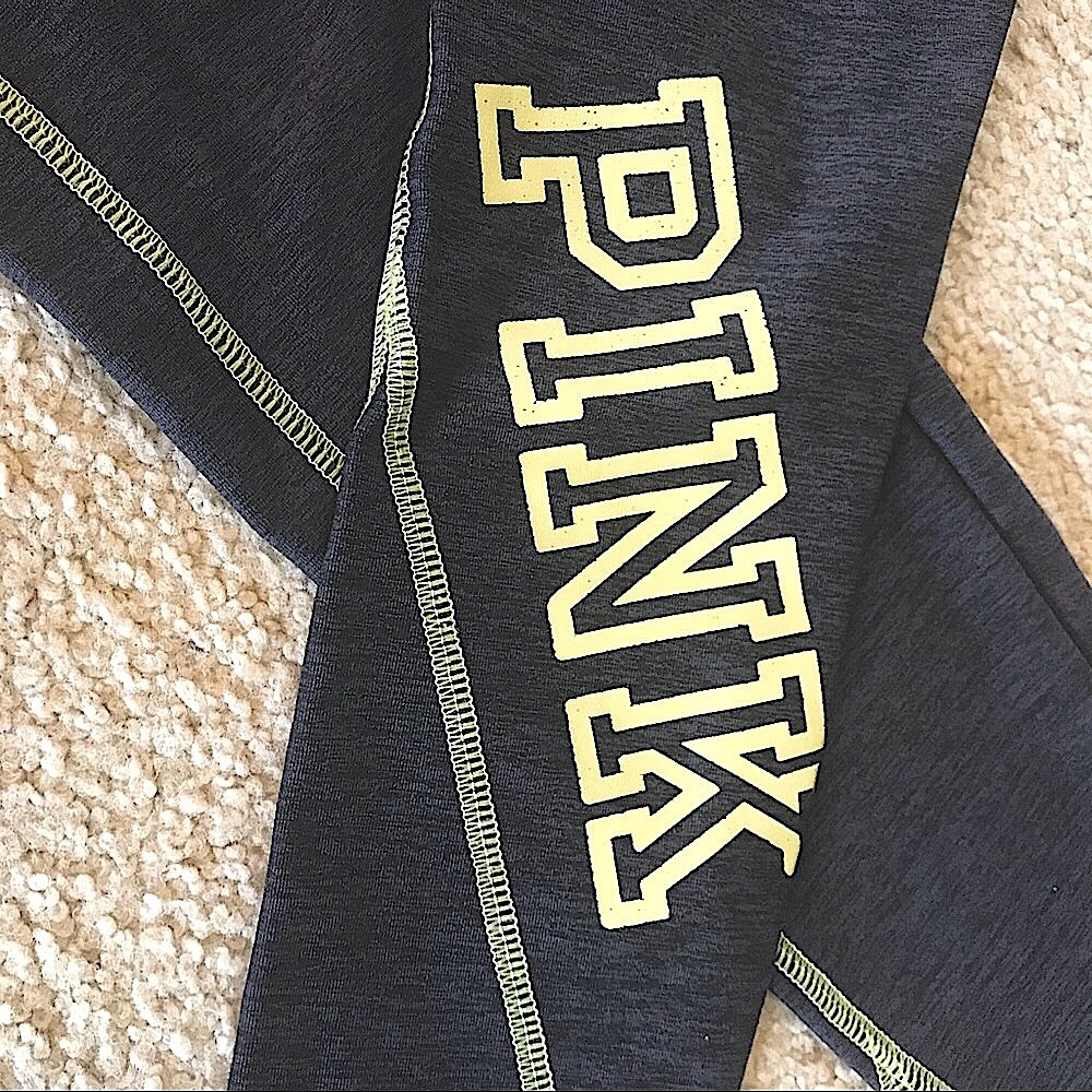 🆕🔥PINK ULTIMATE COZY LEGGINGS SUPER CUTE&HIGH QUALITY LEGGINGS GRAY&YELLOWNWOT - Picture 2 of 7